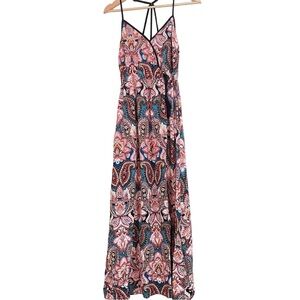 Gorgeous Paisley Maxi Dress Y2K Vintage EUC!!!